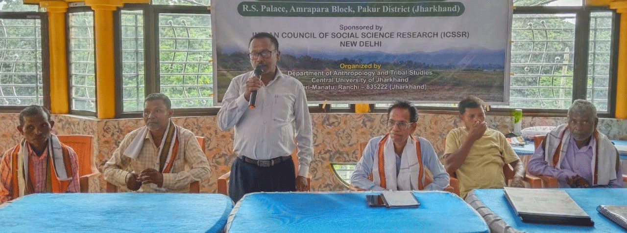 माल पहाड़िया जनजाति के संरक्षण पर CUJ ने किया अमड़ापाड़ा में कार्यशाला