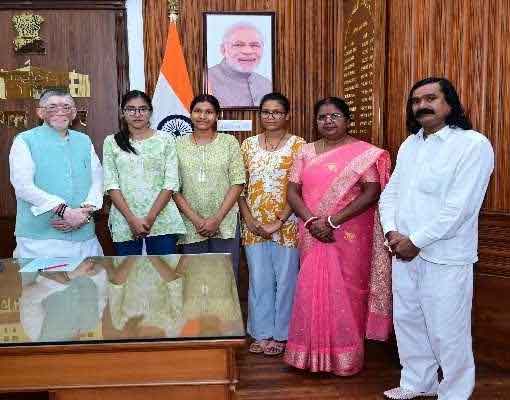 राज्यपाल से मिले वाल्मीकि महासभा के प्रतिनिधि, समाज की समस्याओं से कराया अवगत