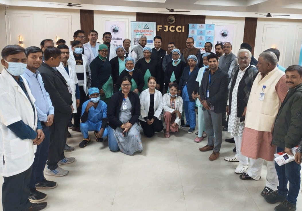 चैंबर भवन में निःशुल्क स्वास्थ्य शिविर सफल, 100 से अधिक लोगों ने कराई जांच