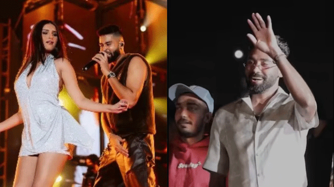 एपी ढिल्लों के कॉन्सर्ट में शामिल हुए मोहम्मद सिराज -तारा सुतारिया,  वीडियो वायरल