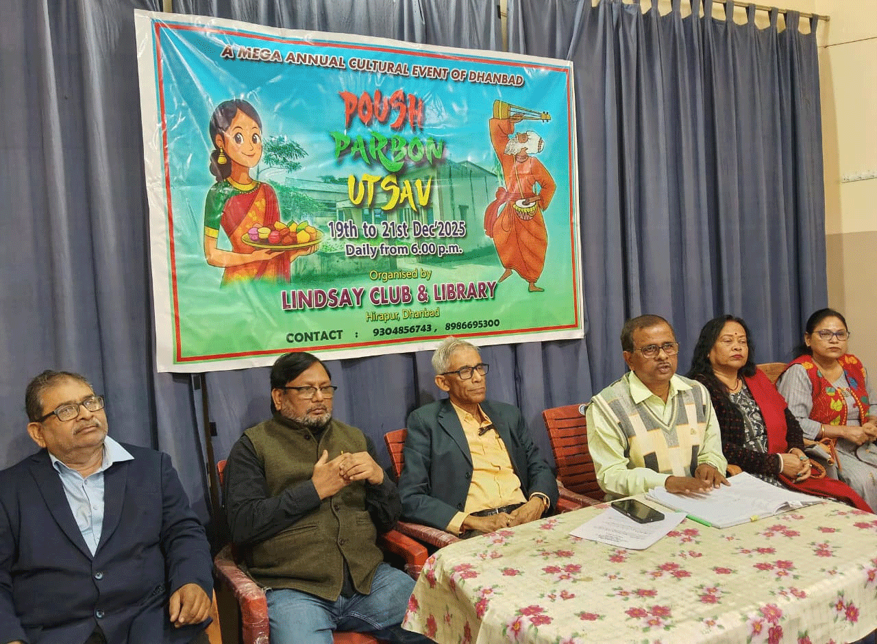 लिंडसे क्लब में 19-21 दिसंबर तक होगा पोष पार्बन मेला, सांस्कृतिक कार्यक्रमों की रहेगी धूम