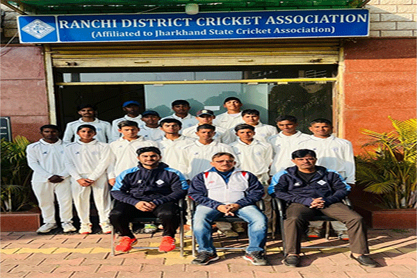 U-16 अंतर जिला क्रिकेट प्रतियोगिता के लिए रांची टीम घोषित, 18 जनवरी को पहला मुकाबला