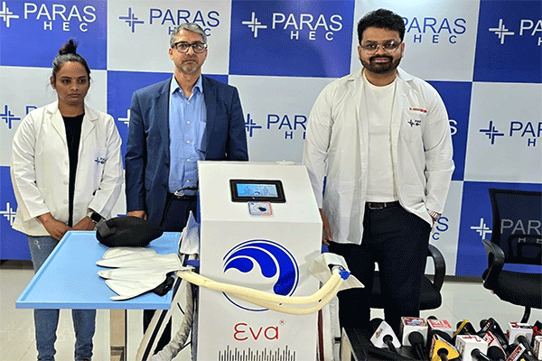 पारस हॉस्पिटल में स्कैल्प कूलिंग थेरेपी शुरू, कीमो से बाल झड़ने की समस्या होगी कम