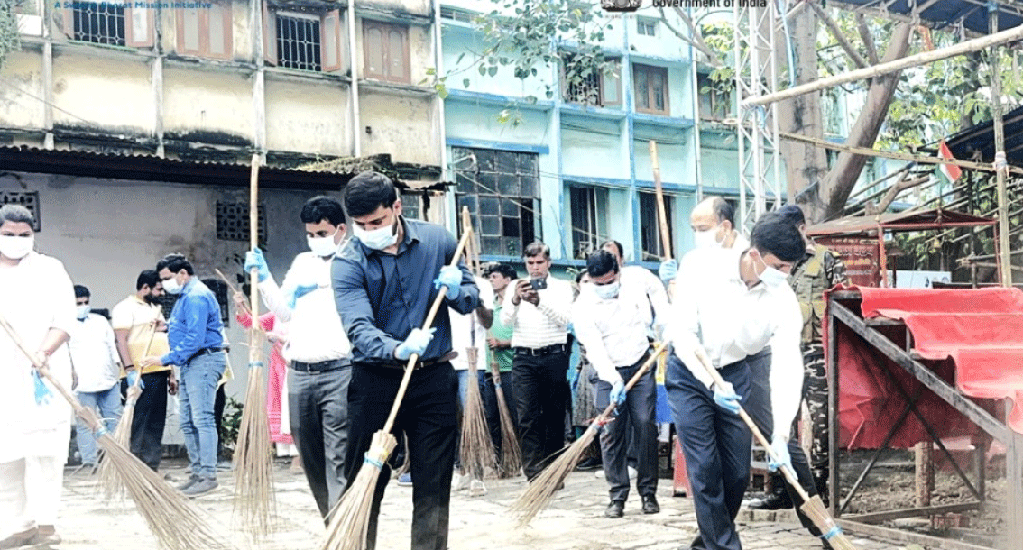 रांची में स्वच्छता ही सेवा अभियान शुरू