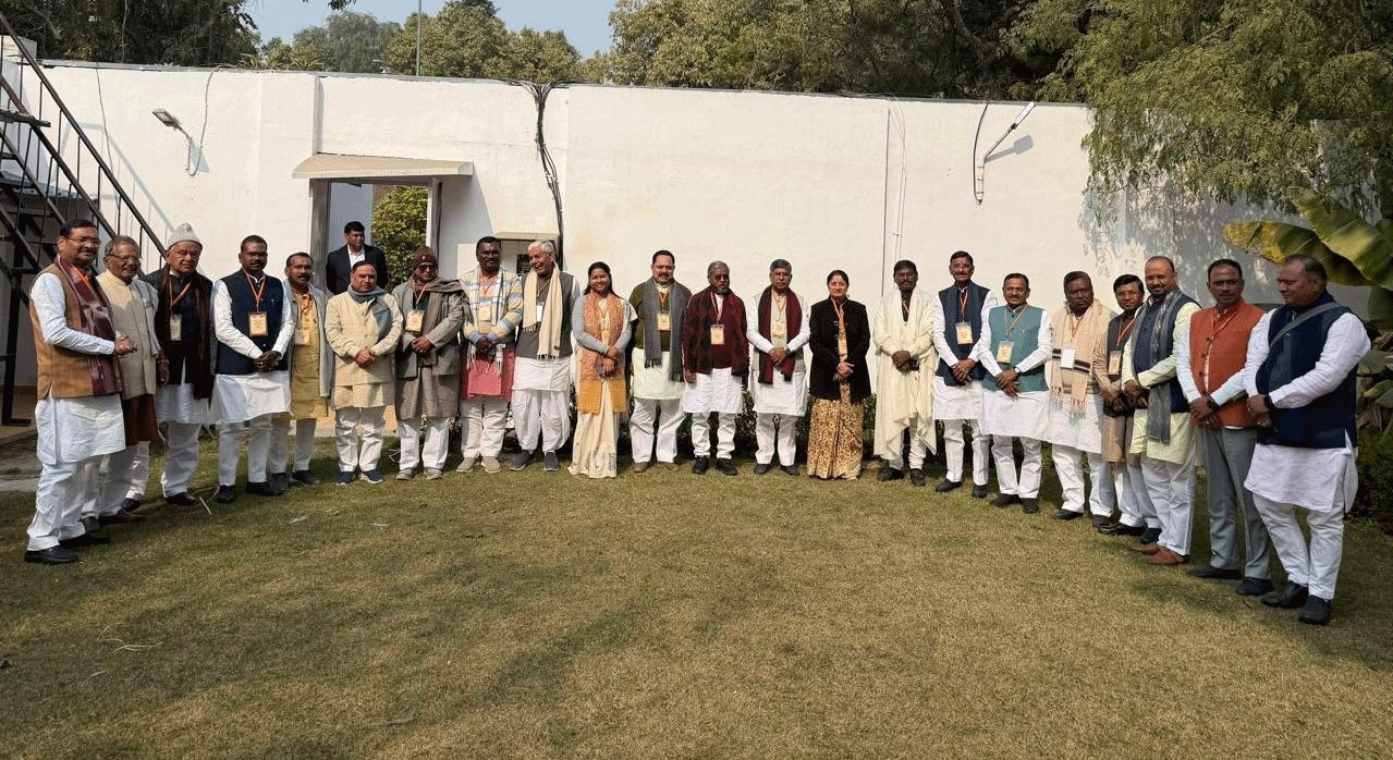 भाजपा राष्ट्रीय अध्यक्ष के नामांकन में झारखंड के नेता हुए शामिल