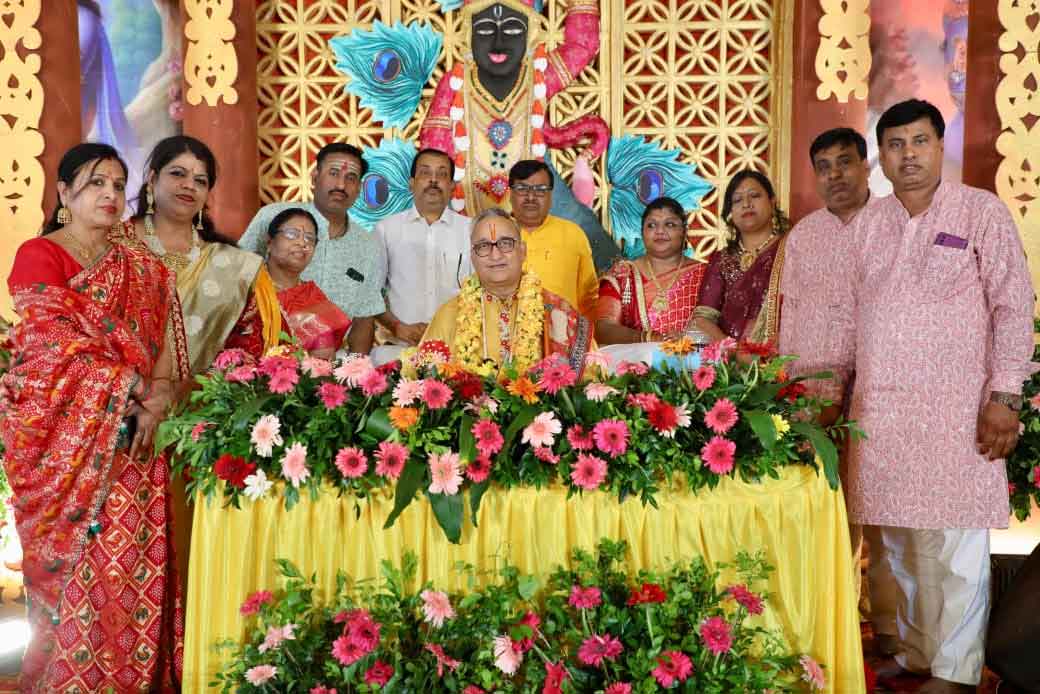 सात दिवसीय श्री भागवत कथा का भव्य समापन
