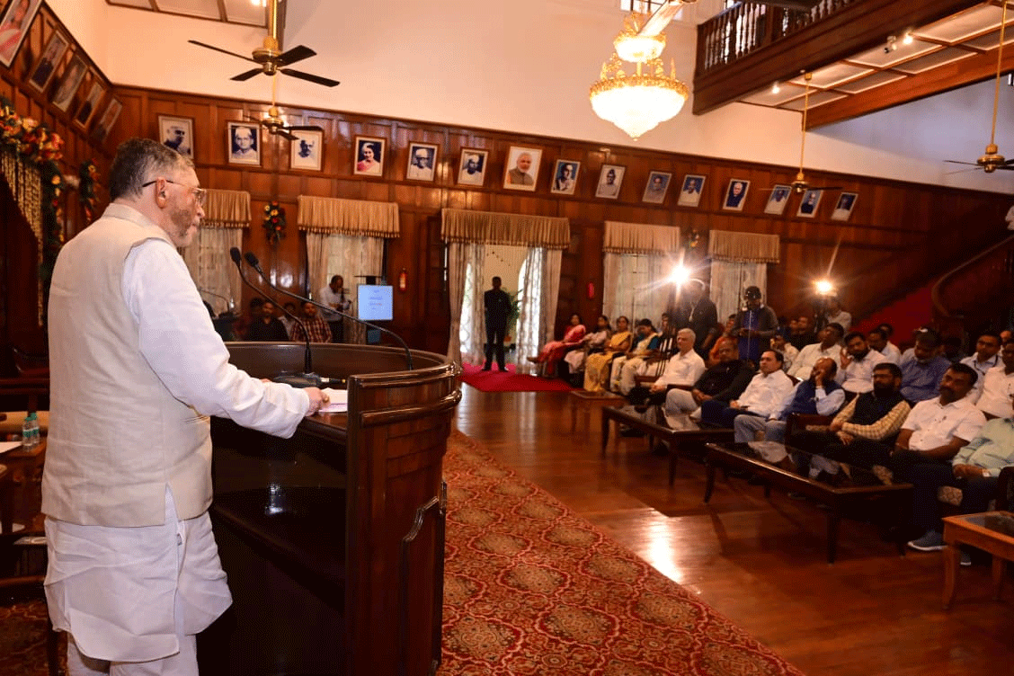 राजभवन में विभिन्न राज्यों के स्थापना दिवस पर समारोह आयोजित