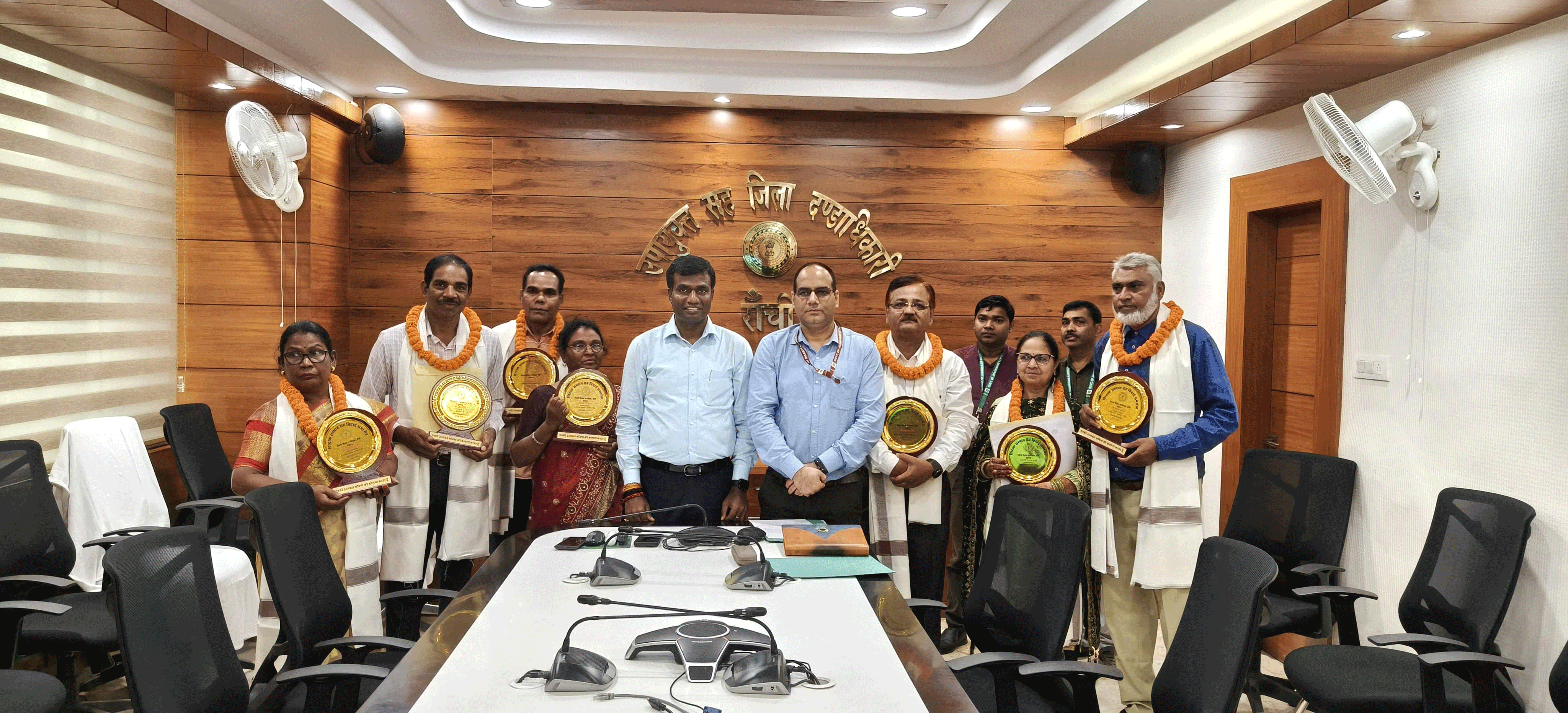 रांची में हुआ पेंशन दरबार व विदाई समारोह, रिटायर होते ही मिले सारे लाभ