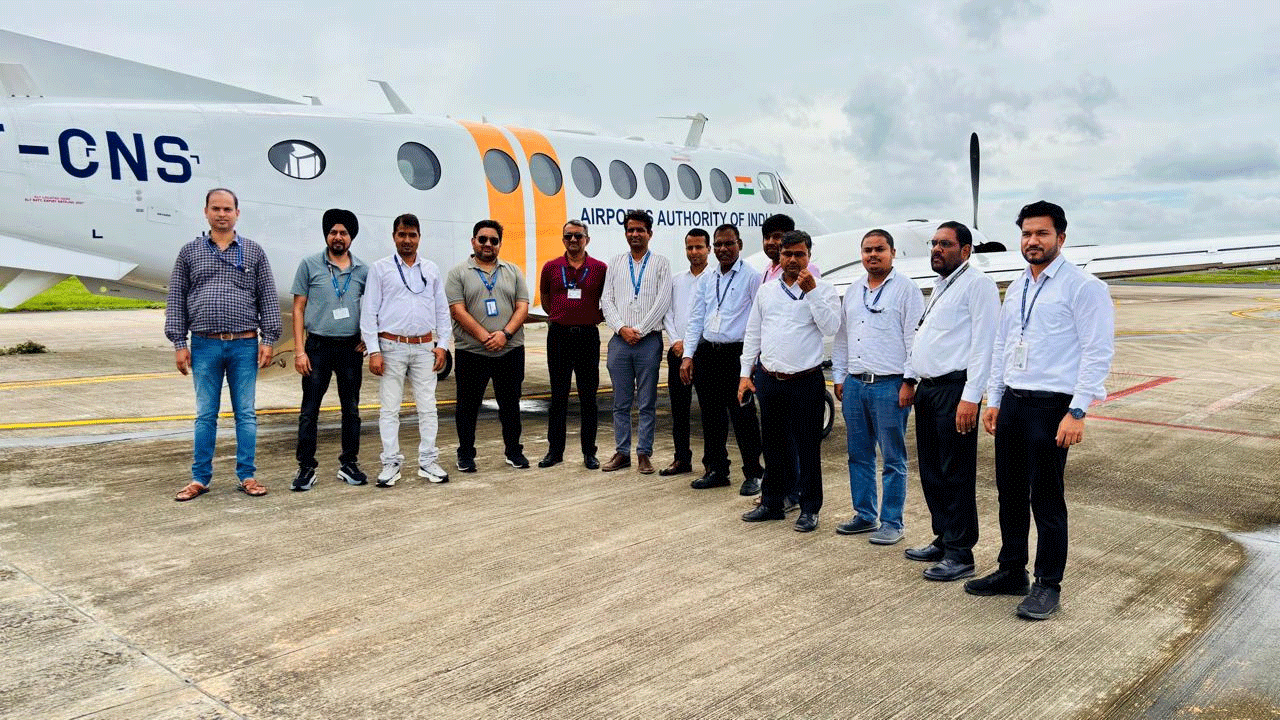 बिरसा मुंडा हवाई अड्डा में ILS व DVOR सिस्टम का सफल फ्लाइट कैलिब्रेशन संपन्न