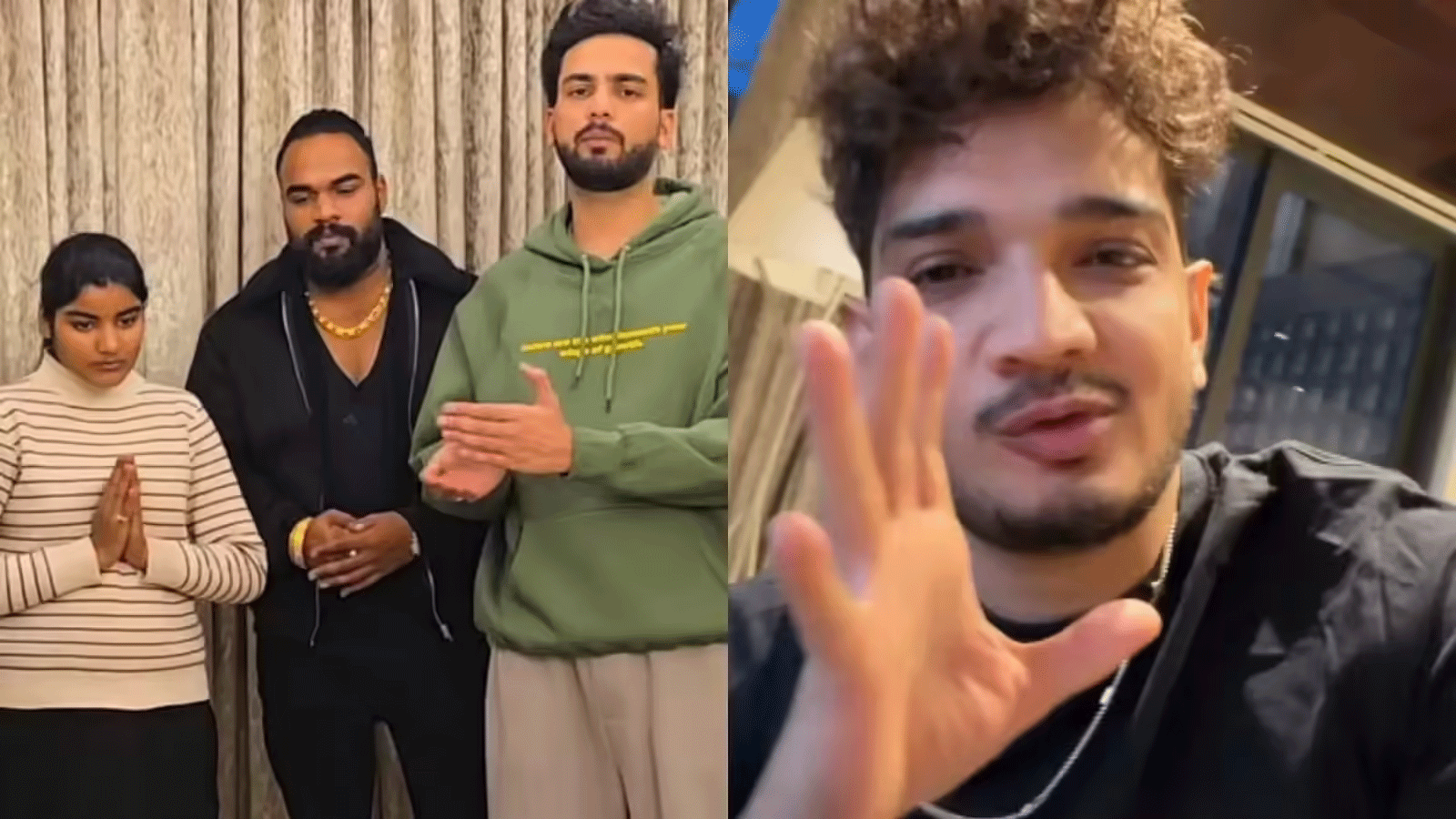 एल्विश यादव की अपील पर मुनव्वर फारूकी का रिएक्शन, वीडियो वायरल