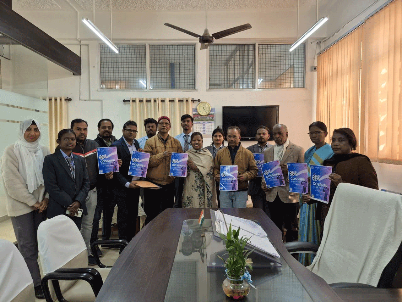 गोस्सनर सिने फेस्ट 5.0 का पोस्टर जारी