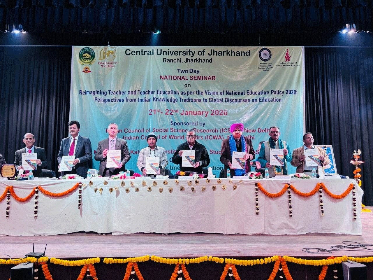 CUJ में राष्ट्रीय शिक्षा नीति 2020 पर दो दिवसीय राष्ट्रीय संगोष्ठी का शुभारंभ