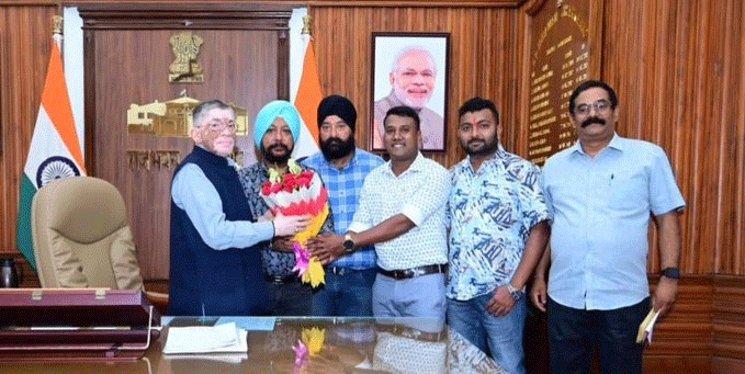 राज्यपाल से मिले सब इंस्पेक्टर, मंत्री इरफान ने DGP से कहा - कार्रवाई करें