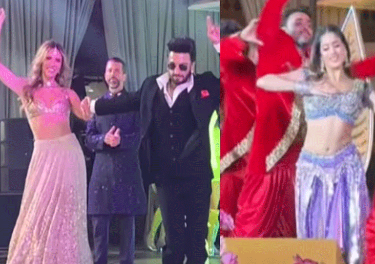 रणवीर ने ट्रंप जूनियर की गर्लफ्रेंड संग किया डांस, वीडियो वायरल