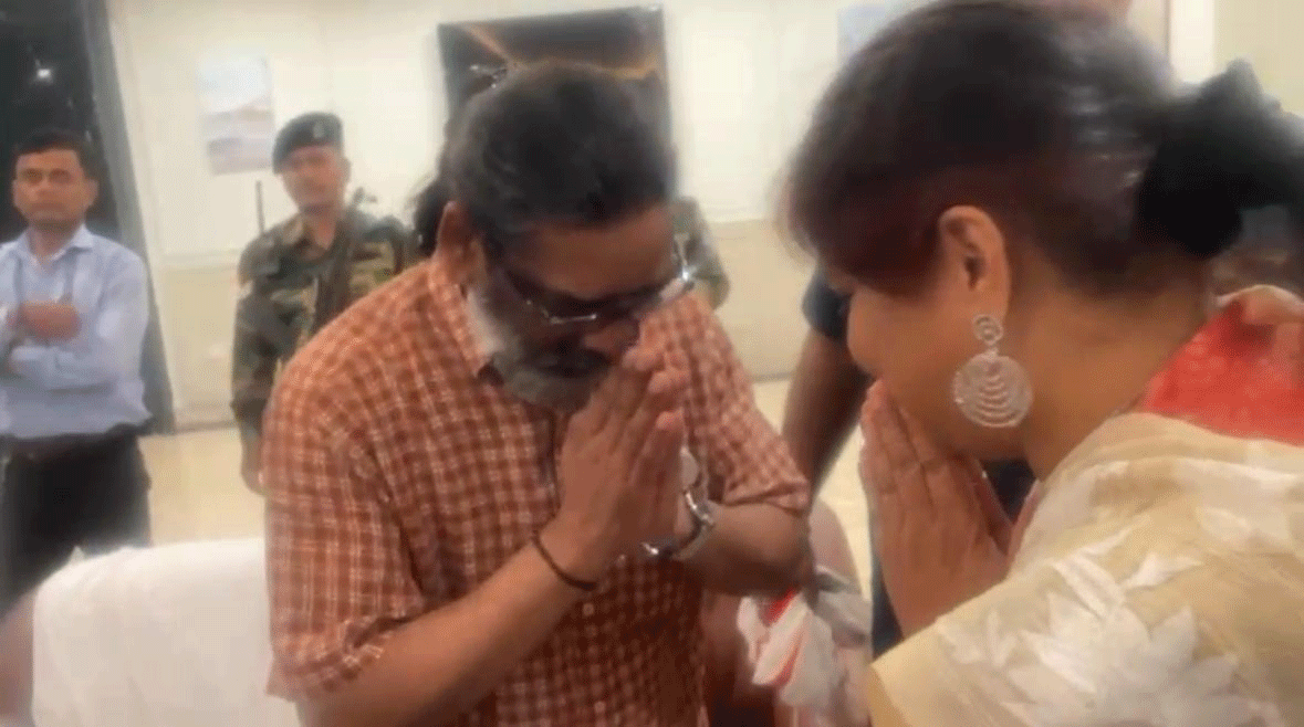 भाजपा नेत्री शेफाली ने CM से मुलाकात कर शिबू सोरेन के स्वास्थ्य की जानकारी ली