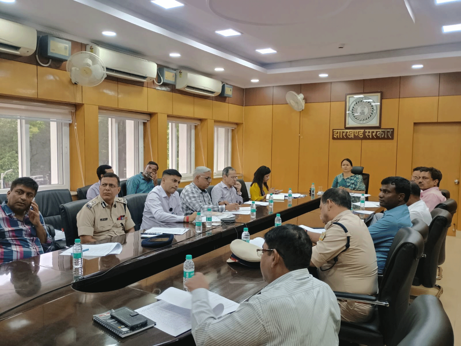 राष्ट्रपति के आगमन को लेकर मुख्य सचिव ने की समीक्षा, दिया निर्देश