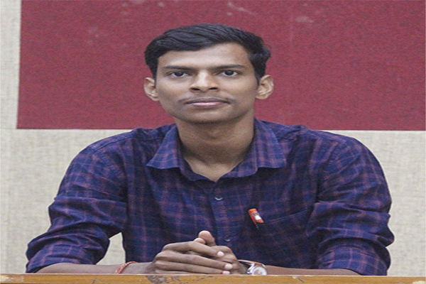 CUJ के शोधार्थी भुवनेश कुमार प्रधान को राष्ट्रीय मंच पर मिली पहचान