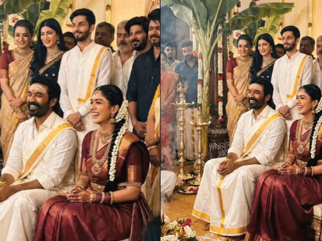 धनुष-मृणाल ठाकुर की शादी की तस्वीरें वायरल