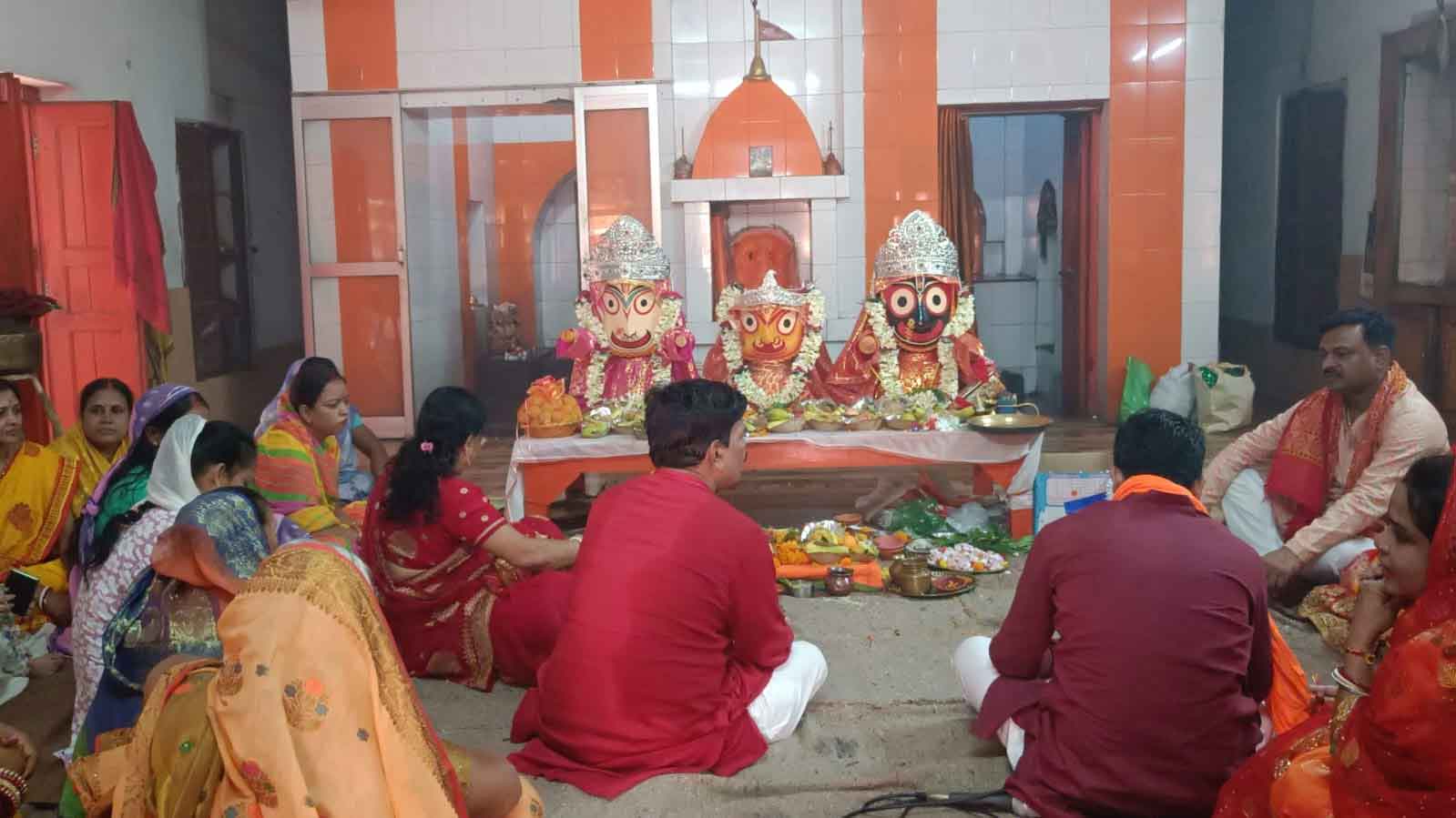 चांडिल : स्वस्थ्य हुए महाप्रभु, नव यौवन रूप के दर्शन के लिए उमड़ी भक्तों की भीड़