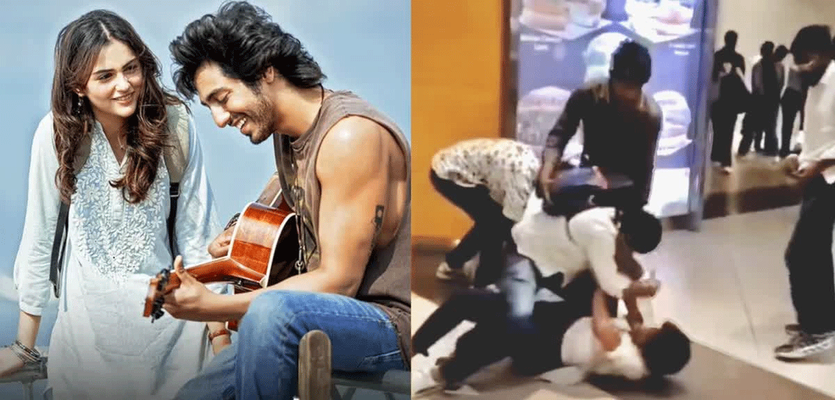 सैयारा’ मूवी देखने के बाद थियेटर के बाहर गर्लफ्रेंड को लेकर भिड़े दो लड़के,वीडियो वायरल