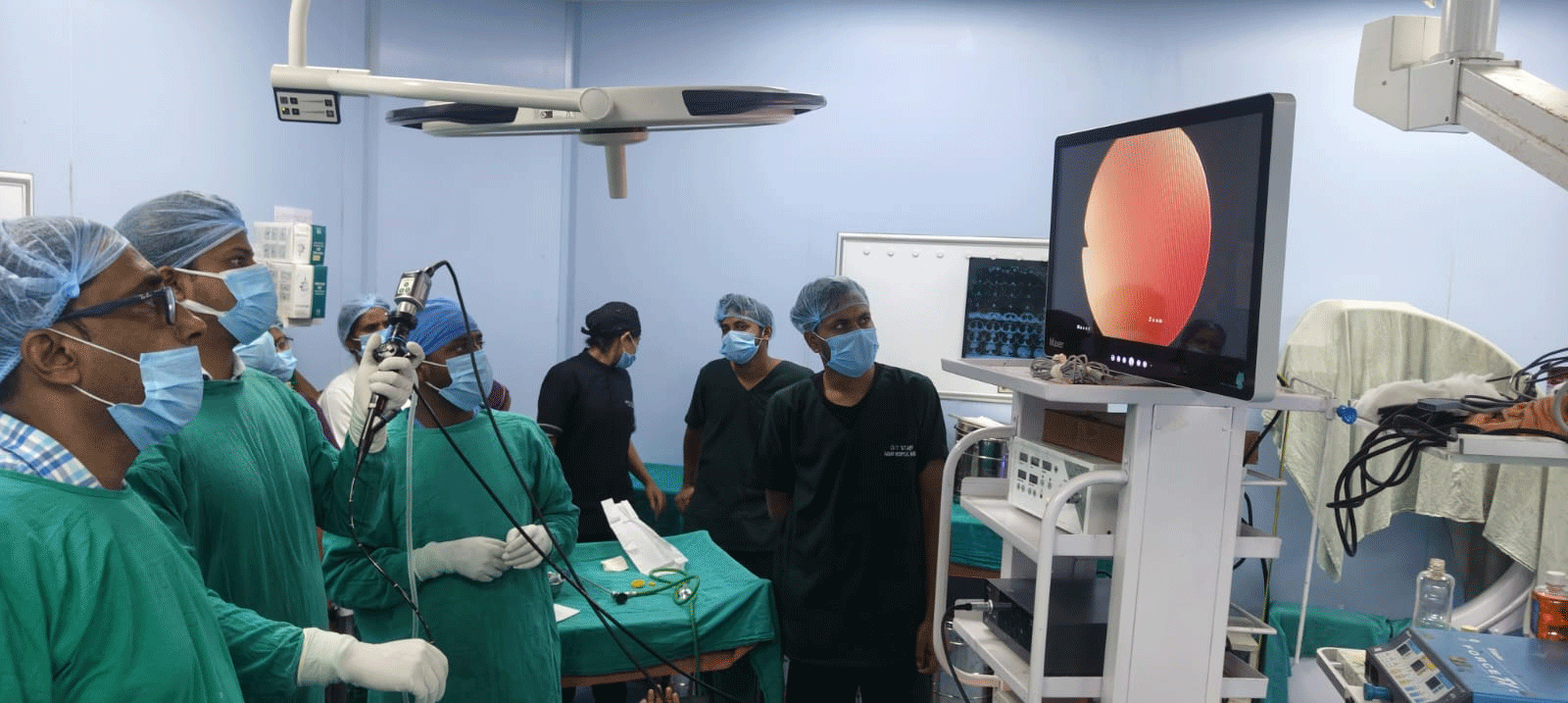 रांची :  सदर अस्पताल में पहली बार हुआ डाइग्नोस्टिक ब्रोंकोस्कॉपी