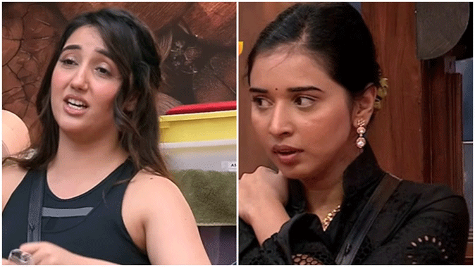 Bigg boss 19 : अशनूर ने तान्या को तख्ती से मारा,टिकट टू फिनाले की आड़ में निकली खुन्नसम