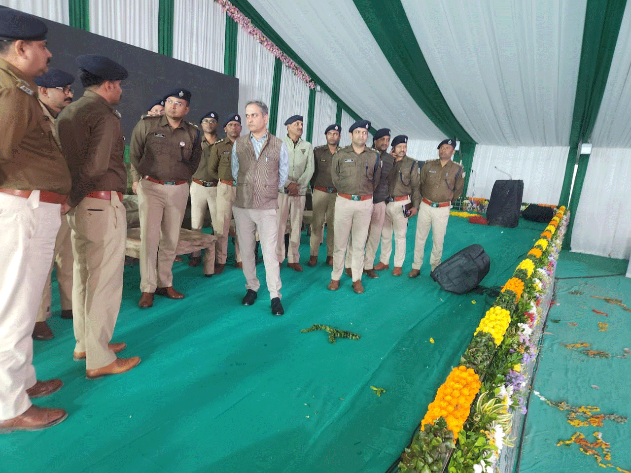 मुख्यमंत्री के कार्यक्रम को लेकर विधि-व्यवस्था की समीक्षा, आईजी ने दिए निर्देश