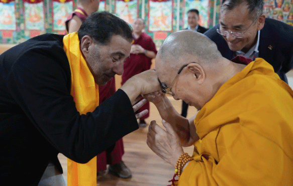 सनी देओल ने दलाई लामा से की मुलाकात,शेयर किया इमोशनल नोट