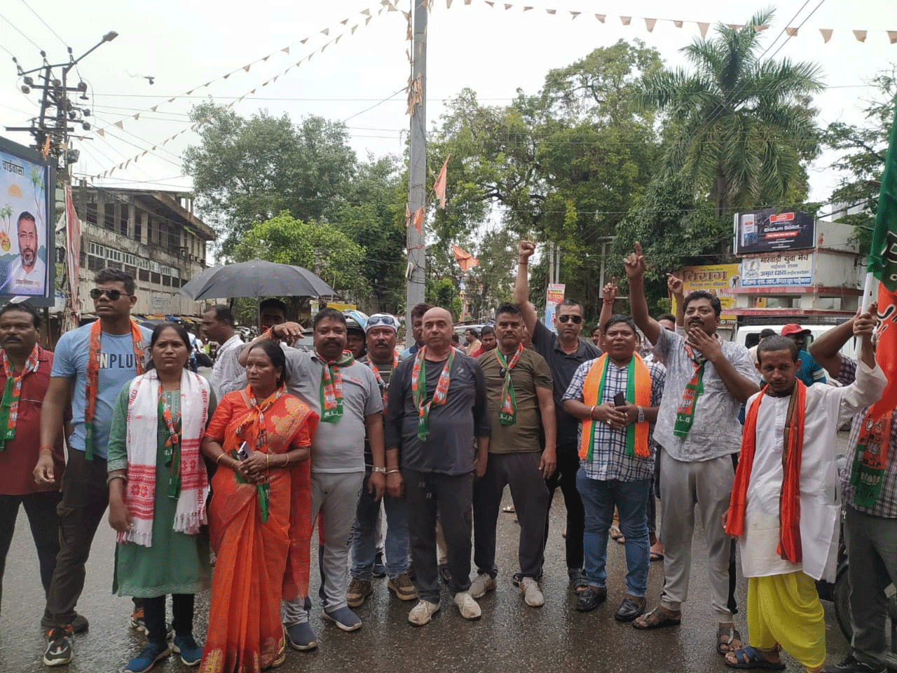 कोल्हान बंद: तांबो चौक घटना के विरोध में भाजपा का प्रदर्शन, नेताओं ने की कड़ी निंदा