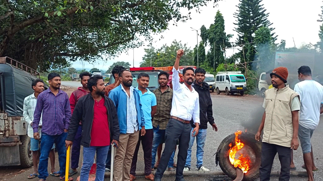 कोल्हान बंद का व्यापक असर, जगन्नाथपुर व नोवामुंडी प्रखंडों में ठप रही जनजीवन