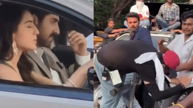 `पति पत्नी और वो 2` की शूटिंग के बीच क्रू पर लोगों ने किया हमला, वीडियो वायरल