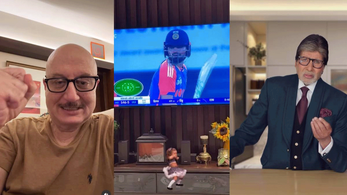 भारत की जीत पर बॉलीवुड में जश्न, अमिताभ बच्चन ने खूब उड़ाई पाकिस्तान की खिल्ली