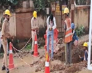 रांची: गैस पाइपलाइन फटने से मची अफरातफरी, 2 घंटे बाद गैस रिसाव पर पाया गया काबू