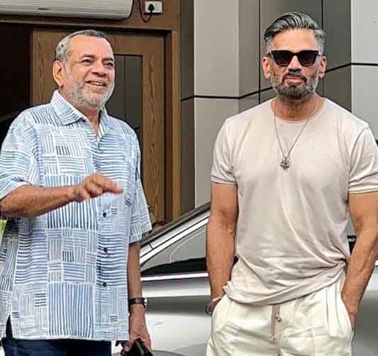 सुनील शेट्टी ने परेश रावल को दी जन्मदिन की बधाई,शेयर किया पोस्ट
