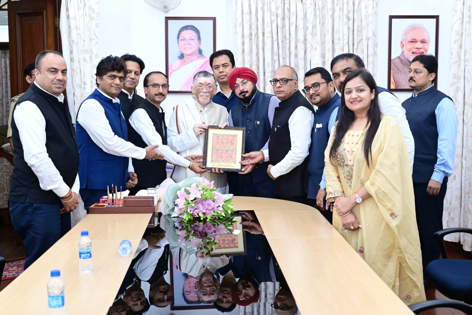 राज्यपाल से मिले उच्च शिक्षा मंत्री, हायर एजुकेशन में सुधार पर की चर्चा