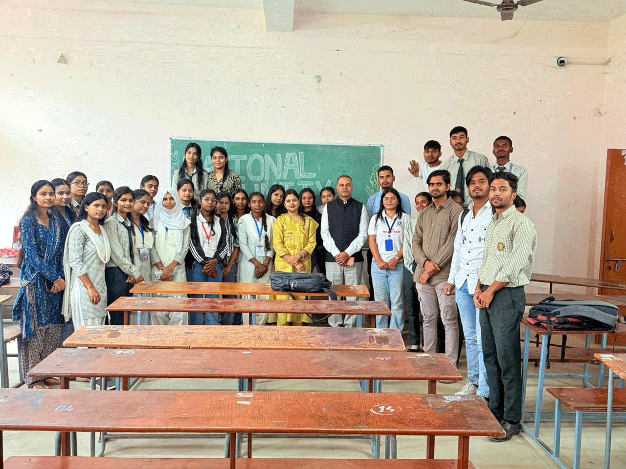 मारवाड़ी महाविद्यालय रांची में मनाया गया राष्ट्रीय एकता दिवस