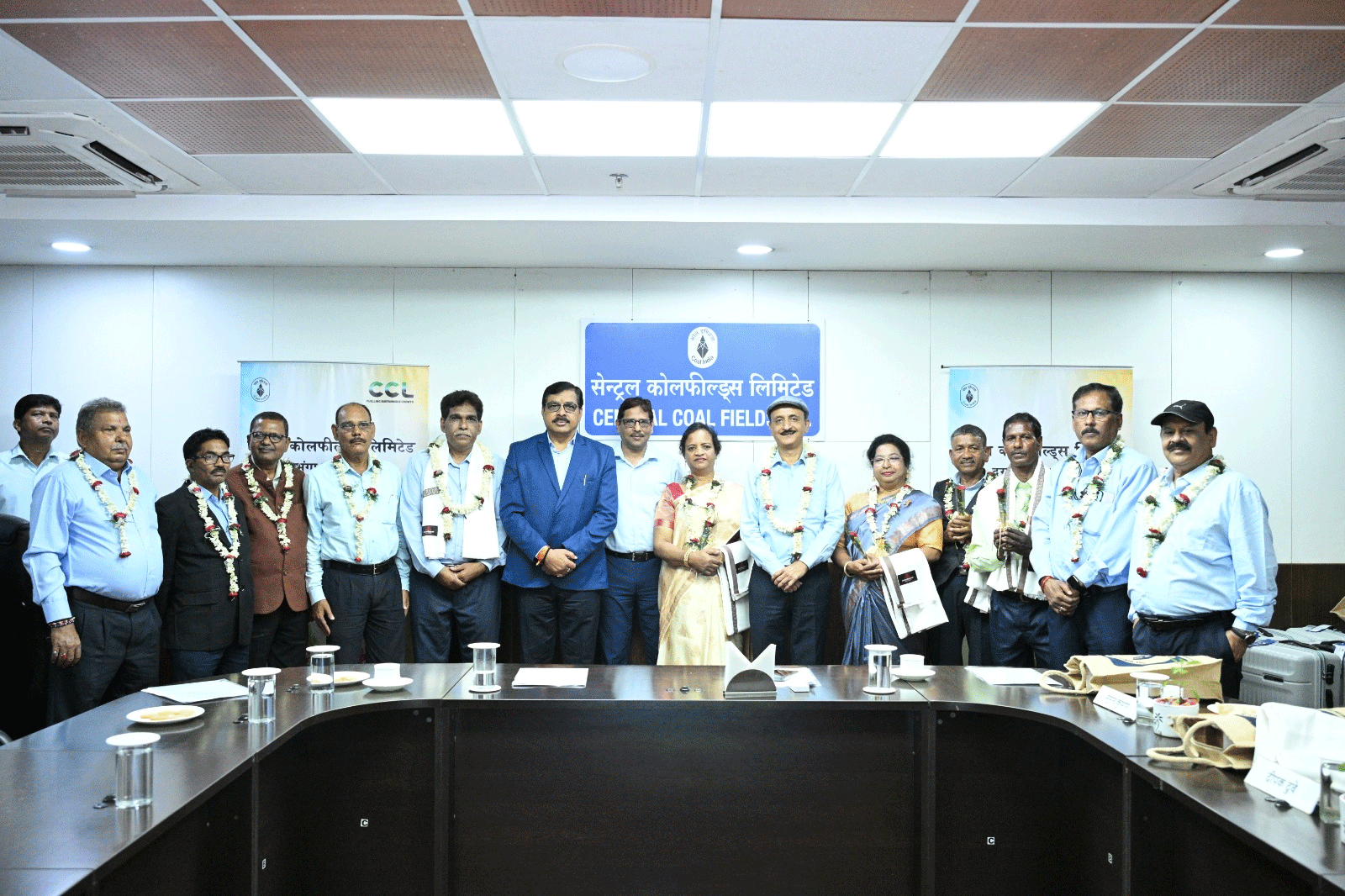 सीसीएल ने 115 कर्मचारियों को दी सम्मानपूर्वक विदाई
