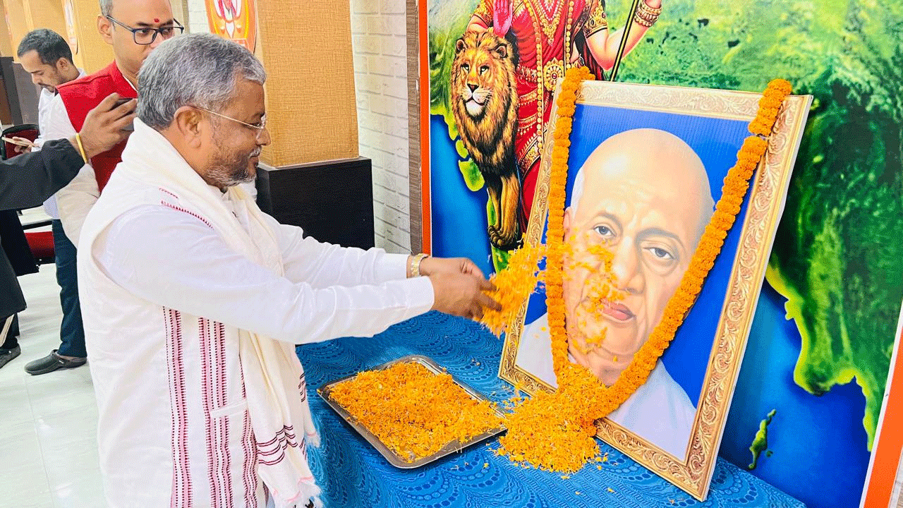 राष्ट्र की एकता और अखंडता के प्रतीक थे सरदार पटेल: बाबूलाल मरांडी