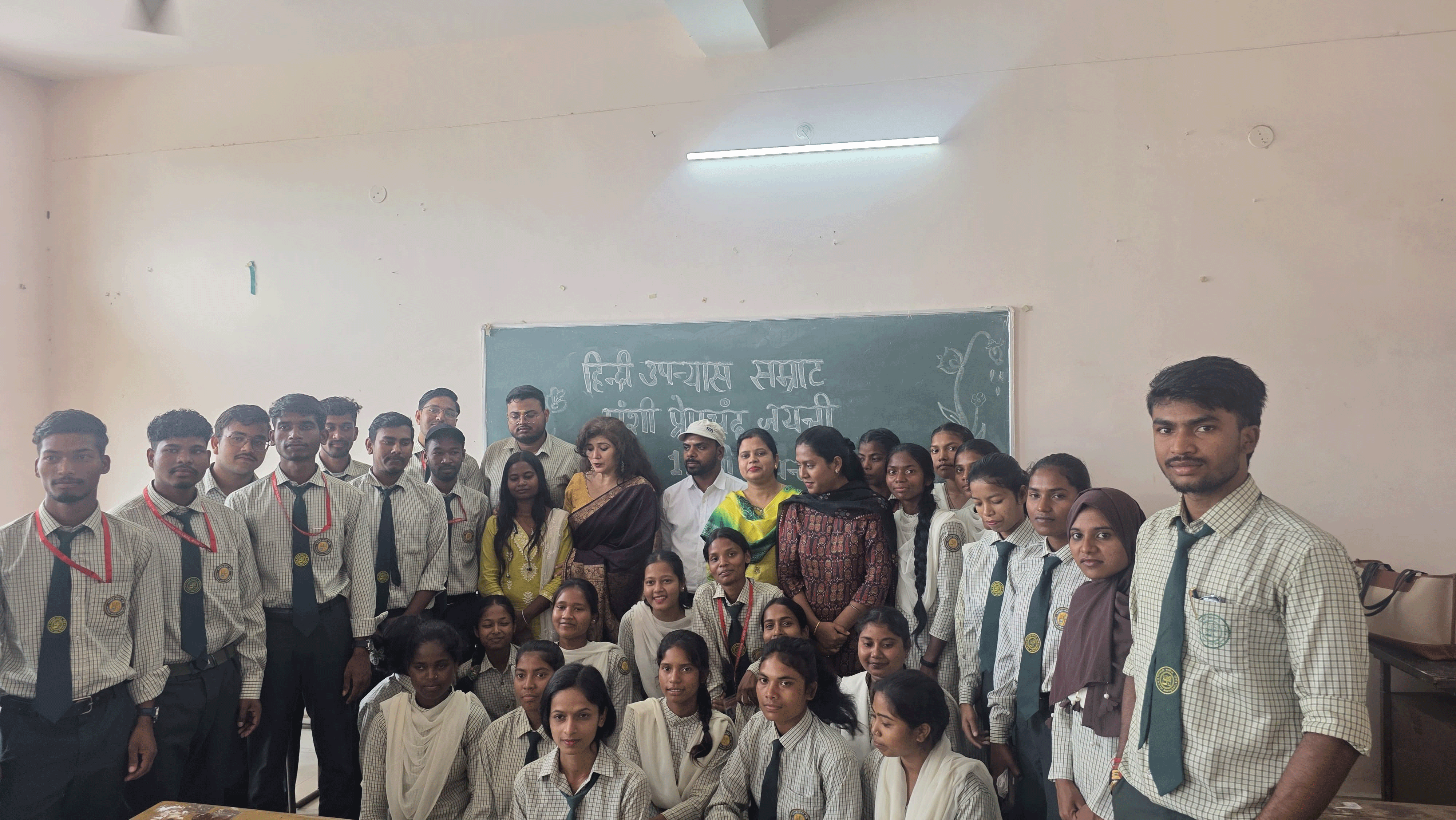 मारवाड़ी कॉलेज में मनायी गयी मुंशी प्रेमचंद की जयंती, साहित्यिक कार्यक्रम भी हुआ