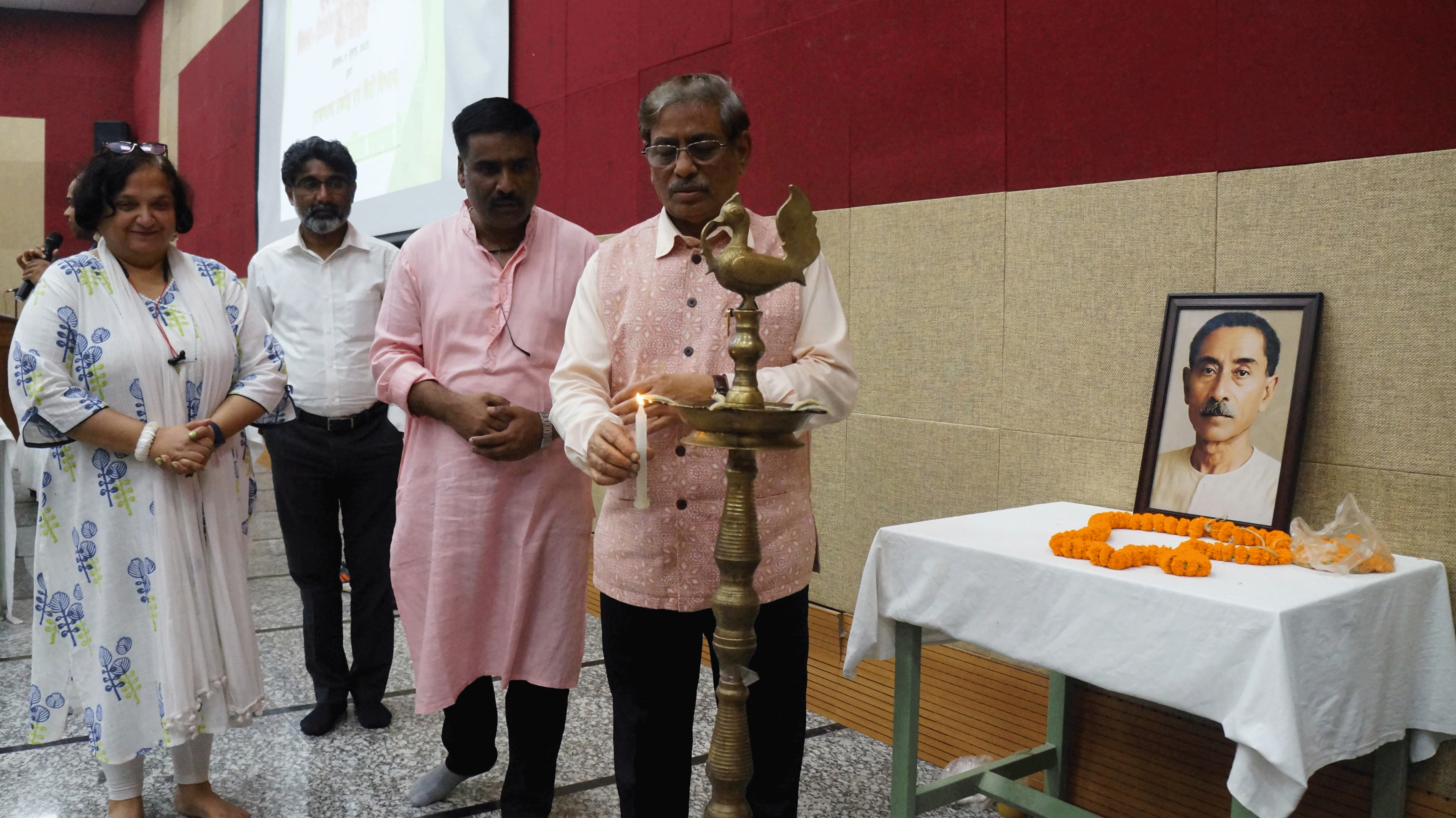 CUJ में मुंशी प्रेमचंद की जयंती मनायी गयी, विद्यार्थियों ने उत्साहपूर्वक भाग लिया