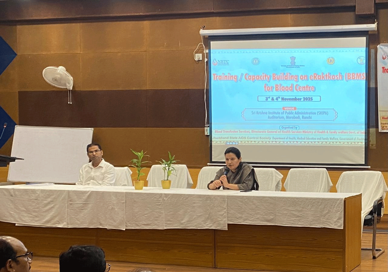 राज्य के सभी रक्त केंद्र होंगे डिजिटल: BBMS पर प्रशिक्षण, NAT व ELISA टेस्ट अनिवार्य