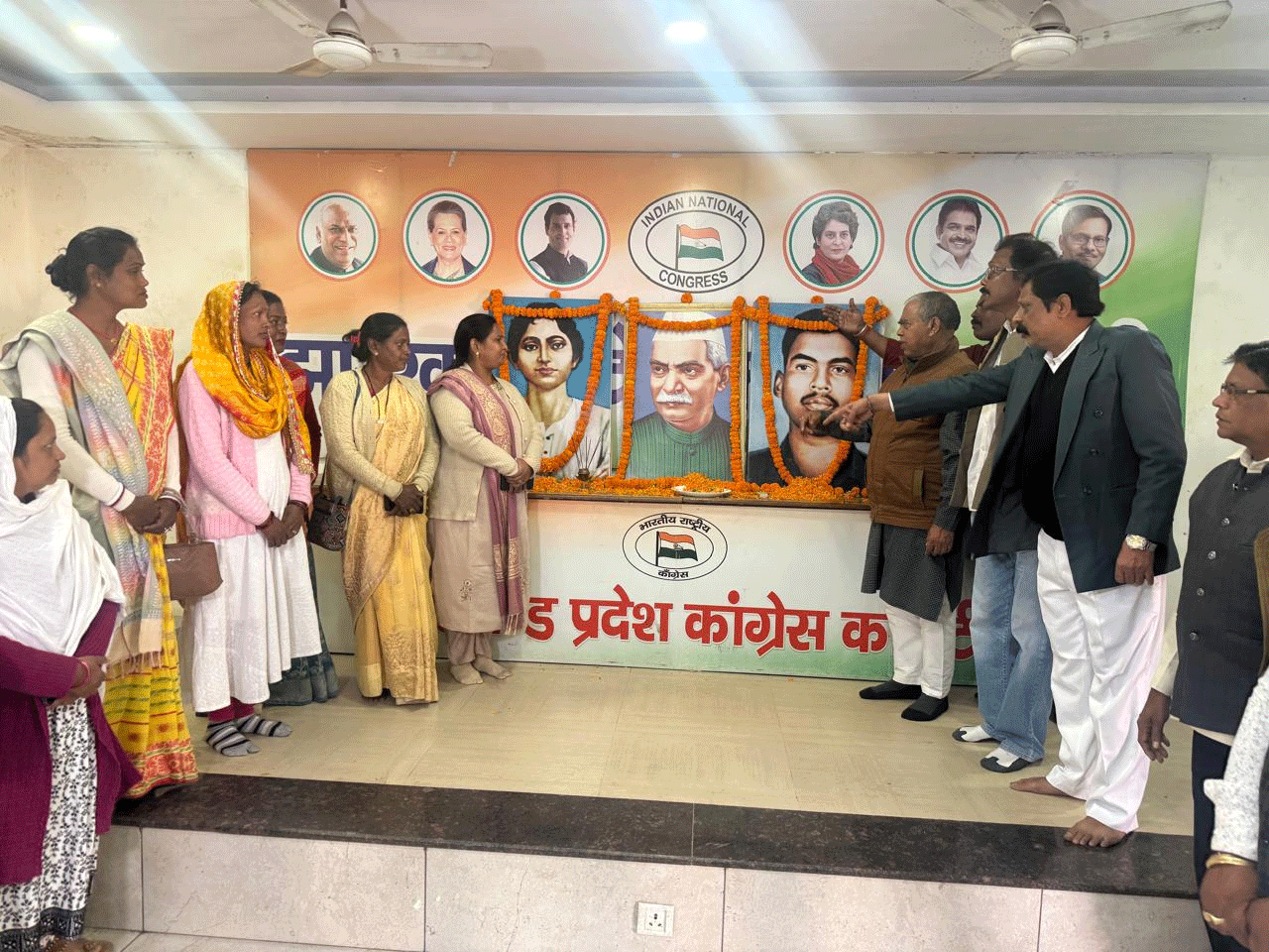 रांची : कांग्रेस ने मनाई राजेंद्र प्रसाद, खुदीराम बोस की जयंती और अल्बर्ट एक्का की पुण्यतिथि