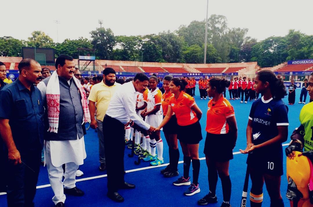 15वीं नेशनल सब-जूनियर महिला हॉकी चैंपियनशिप 2025 का खेल मंत्री ने किया भव्य शुभारंभ