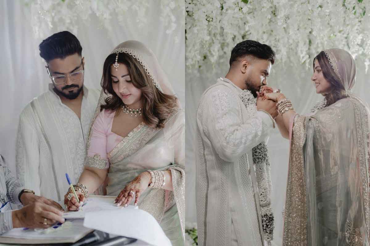 हिना खान ने बॉयफ्रेंड रॉकी संग रचाई शादी, शेयर की तस्वीरें