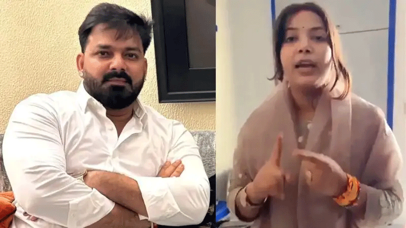 पति से मिलने लखनऊ पहुंची ज्योति सिंह को पुलिस ने रोका, भावुक वीडियो वायरल