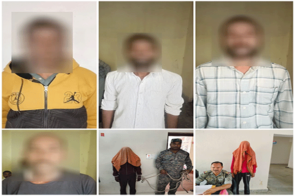 पलामू पुलिस का अपराधियों पर शिकंजा, दो दिन के अभियान में 60 गिरफ्तार, 61 वारंटों का निष्पादन