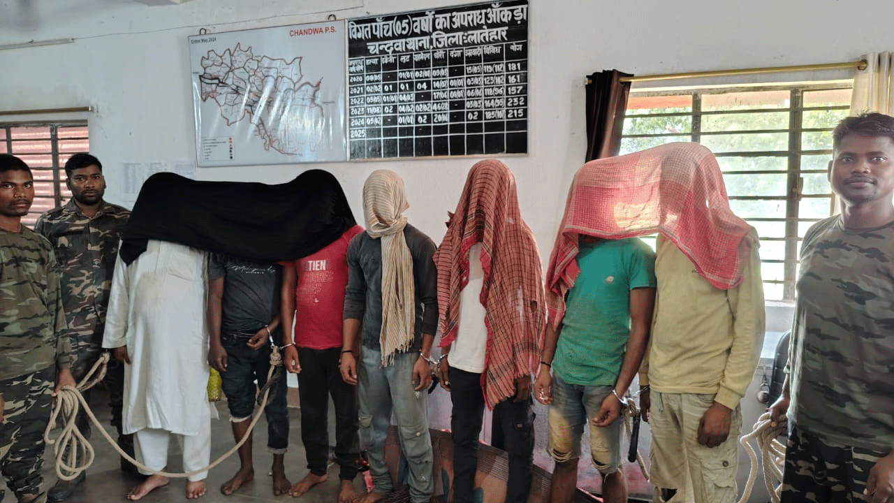 अवैध स्‍क्रैप चोरी के खिलाफ पुलिस की बड़ी कार्रवाई, सात आरोपी अरेस्ट