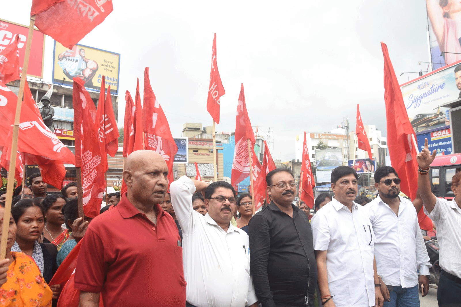 राष्ट्रव्यापी हड़ताल व चक्का जाम सफल, झारखंड में व्यापक असर