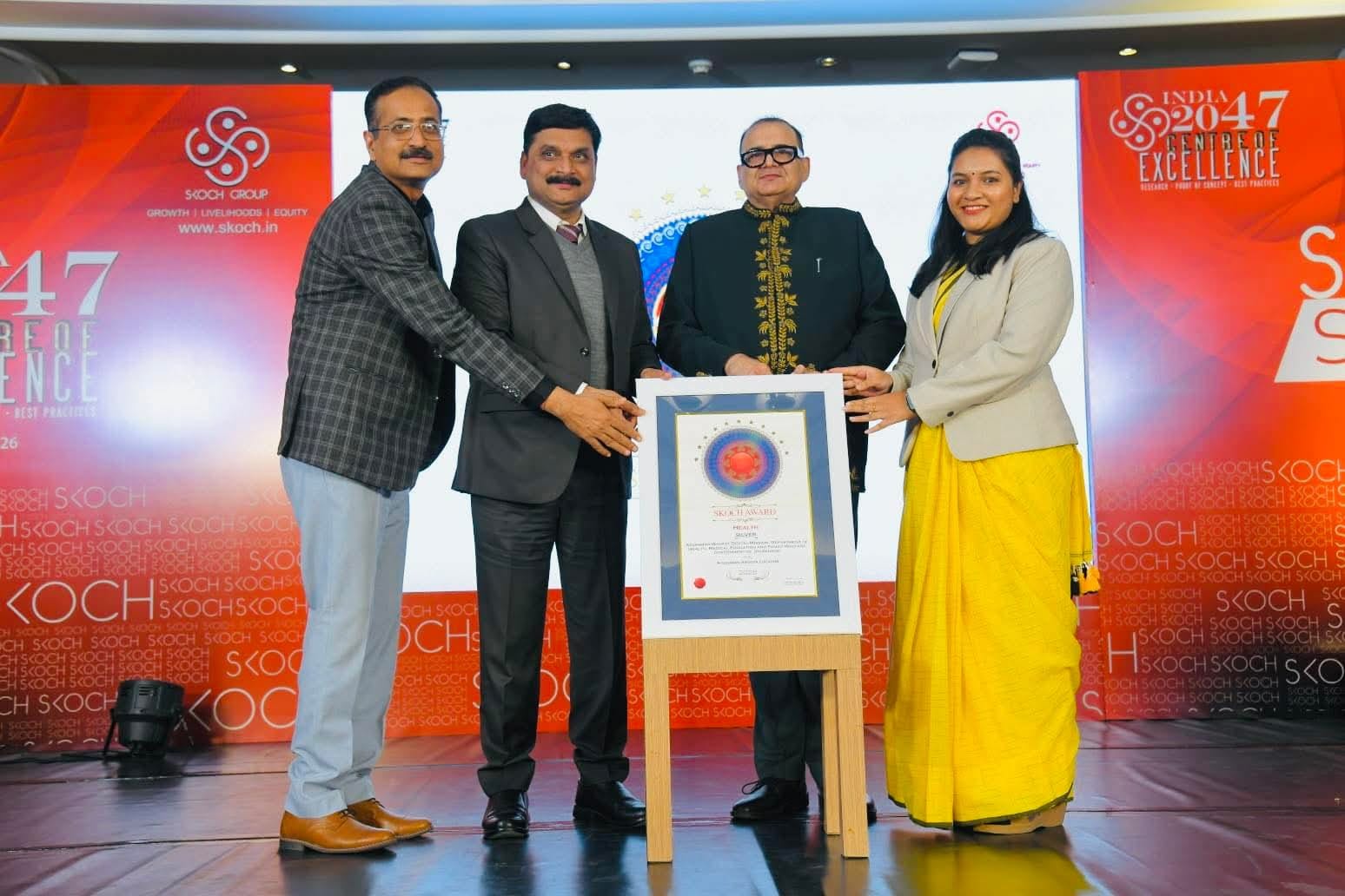 आयुष्मान आरोग्य लोकेटर को SKOCH अवॉर्ड 2025, डिजिटल स्वास्थ्य में झारखंड की बड़ी उपलब्धि