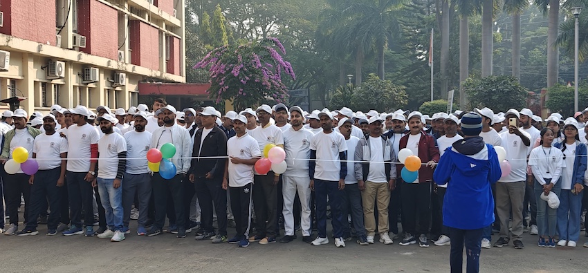 एजी ऑफिस का वॉकथान कार्यक्रम सफलतापूर्वक सम्पन्न